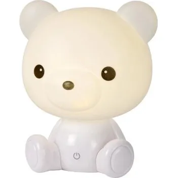 Lampička Lucide DODO Bear - stolní lampa dětská - stmívatelné - Bílá 71590/03/31