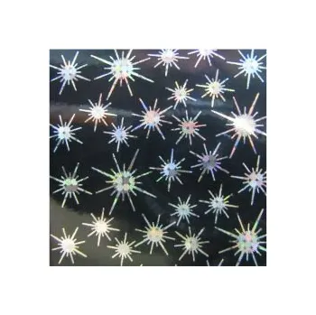 Fólie pro zdobení nehtů a manikúru 12x4 cm HVĚZDIČKY