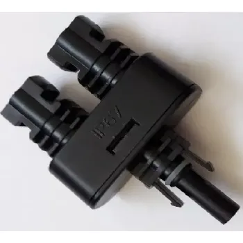 solární kabel Solární konektor MC4 (kompatibilní) slučovací / rozbočovací 1-plus 2-mínus