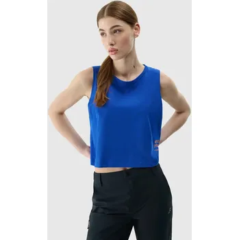Dámské oblečení Dámské cropped tílko 4F 4F modrá 3258810
