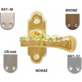 Okenní klika ART VIENNA půloliva lesklá mosaz