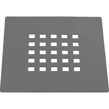 Sprchová vanička GELCO - Krytka sifonu MITIA šedá KSMS