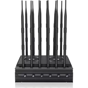 Rušička signálu Vysoce výkonná nastavitelná rušička - (12-in-one-84W-5GWiFi) - (100m)