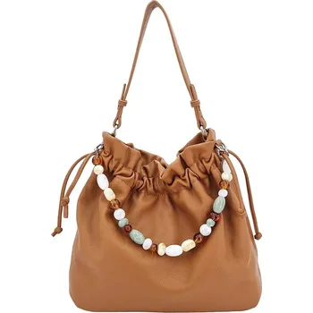 Kabelka Marina Rylan Trendy hnědá dámská denní kabelka 5IX6X