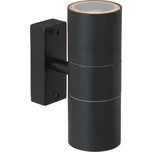 Lucide ARNE-LED - přisazené bodové svítidlo venkovní - Ø 6,3 cm - LED - GU10 - 2x5W 2700K - IP44 - Černá 14867/11/30