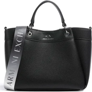 Kabelka Armani Exchange kabelka střední umělá kůže černá