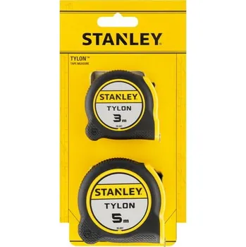 metr Stanley STHT37260-0 dvojbalenie zvinovacích metrov Tylon 3m a 5m, 2ks