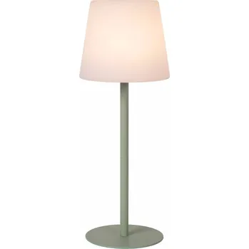 Lampička Lucide TYON - Dobíjecí stolní lampa Vnitřní/Venkovní - baterie - LED stm. - IP65 - Zelená