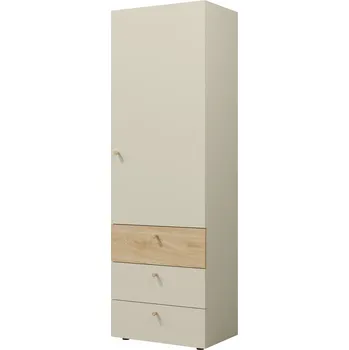 Dětská skříň Nábytek PEGAS s.r.o. Skříň Yuva R4 béžová/dub