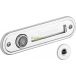 Kukátko se jmenovkou O chrom oblé