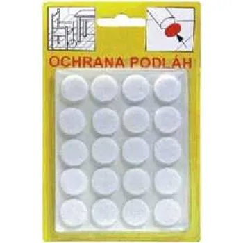Podložka pod nábytek Ochrana podlah č.102 HNĚDÁ průměr 16 mm