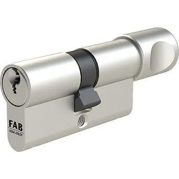 Vložka do dveří FAB 3.02 BDKmN 40+40 5kl. KNOFLÍK 20 mm