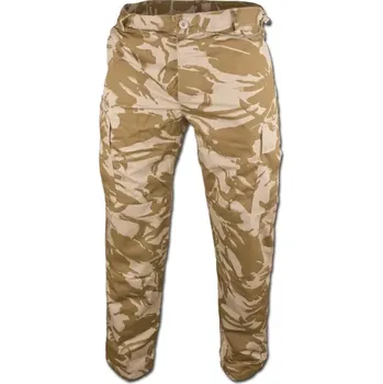 Pánské kalhoty Kalhoty kapsáče BRITSKÉ pouštní - IMPORT (Maskáčové kalhoty pro muže, maskáče, army kalhoty. Kalhoty jsou ušity z pevného materiálu pro celoroční použití ( 65% polyester, 35% cotton ). Mají výztuhy na kolenou a v sedu, protože tyto části jsou nejvíce)