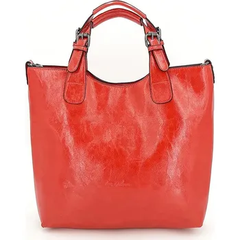 Luxusní červená dámská kabelka RSXR4