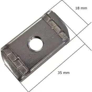 Matice Matice M8 kladívková 41/41 AN 9817/A2 do profilů