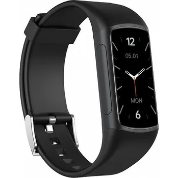 Chytré hodinky MXM Chytrý náramek s AMOLED displejem MF12-ECG - černý