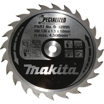 Pilový kotouč MAKITA KOTOUČ PILOVÝ 136 x 10 mm 24 z
