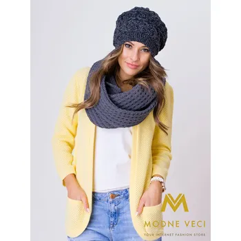 Dámské oblečení Dámský svetr NESS - žlutá barva