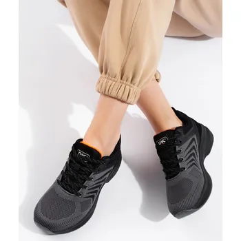 Dámské tenisky DK Módní tenisky dámské šedé bez podpatku 38