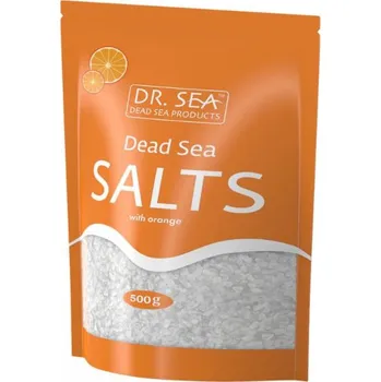 Koupelová sůl Sůl z Mrtvého moře s pomerančovým extraktem - 500g - Dr. Sea