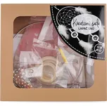 Kreativní sada lapač snů - 4 pudrová