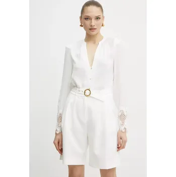 Dámská košile Košile Morgan CSPELL dámská, bílá barva, regular, CSPELL 00X, vel. 38