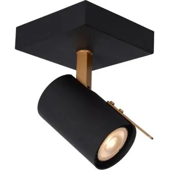 Lucide GRONY nástěnné bodové svítidlo Gu10/5W černá/zlatá