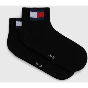 Pánské ponožky Ponožky Tommy Jeans 2-pack černá barva, 701228223 701228223.NOS 99A, vel. 39/42