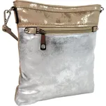 Tapple Elegantní malá dámská crossbody kabelka 16174 zlato-stříbrná