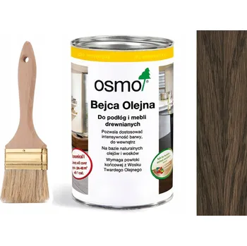 Olej na dřevo Olejová lazura černá OSMO 2,5 l 3590
