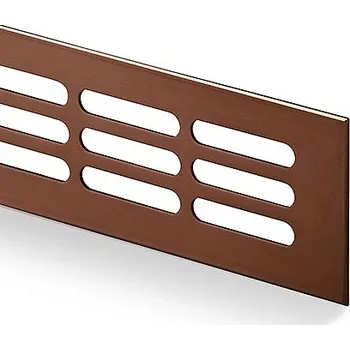 Větrací mřížka Větrací mřížka 150x800mm F1 stříbrný elox