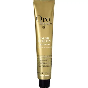 Fanola Zmena-barvy Barva-na-vlasy-a-tonovani-vlasuOro Therapy Oro Puro Colour Keratin No. 6,00 Tmavá blond intenzivní 100 ml (3 630,00 Kč / 1 l)