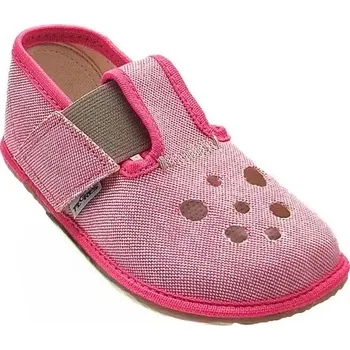Dívčí bačkory Dětské papuče Pegres BF 03 rúžová Velikost: 25