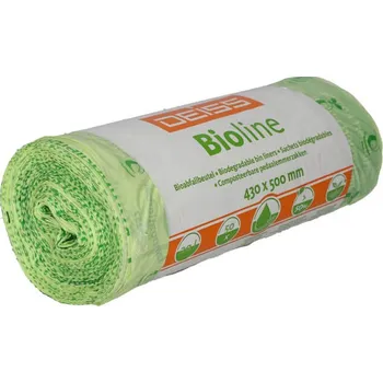 Pytle na odpadky DEISS Kompostovatelné sáčky na BIO odpad Objem: 10 litrů / 20 sáčků