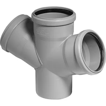 Kanalizační potrubí Osma HTDA Plus dvojodbočka DN 50/50/50mm pro vnitřní kanalizaci Varianta: HTDA Plus dvojodbočka DN 50/50/50mm 87° pro vnitřní kanalizaci