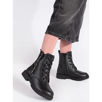 Dívčí kozačky Pěkné kotníkové boty dětské bez podpatku 32