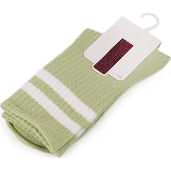 Dámské ponožky Bavlněné ponožky unisex, barva 5 zelenkavá