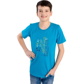 Chlapecké tričko Betty mode GAMER modré