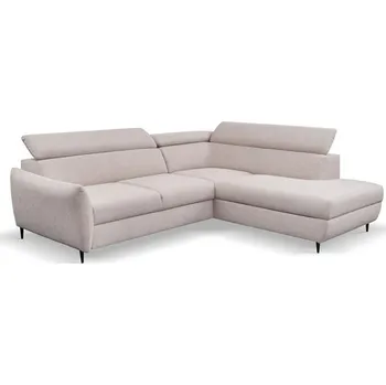 Sedací souprava Rohová sedací souprava Othello, 253 x 212, skladem v tmavě modré látce