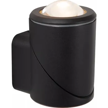 Venkovní osvětlení Lucide ERIN - Nástěnné bodové svítidlo - Vnitřní / Venkovní - LED - 1x5W 2700K - IP65 - Černá