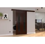 Posuvné dveře na stěnu laminátové HERS - wenge - adrk vyberte šířku dveří: 96 cm