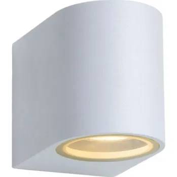 Venkovní osvětlení Lucide ZORA-LED - přisazené bodové svítidlo venkovní - stmívatelné - GU10 - 1x5W 3000K - IP44 - Bílá 22861/05/31
