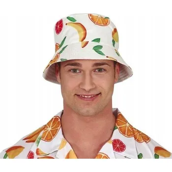 Čepice ČEPICE KLOBOUČEK OVOCE HAVAJ BANÁN CITRUSY