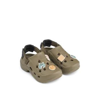 Chlapecké sandály Liewood Sandálky Milas Khaki Black Velikost obuvi: 27