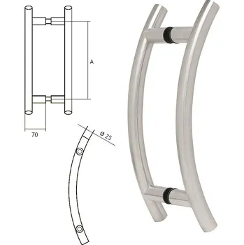 Madlo do koupelny 91001 Madlo invalidní výklopné