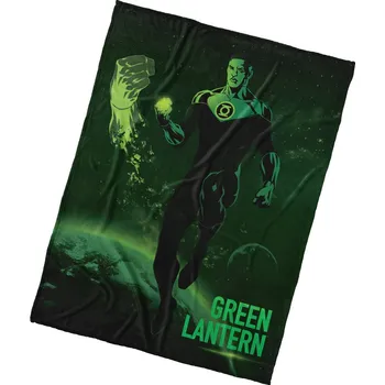 deka Mikroplyšová deka Green Lantern 150x200 cm