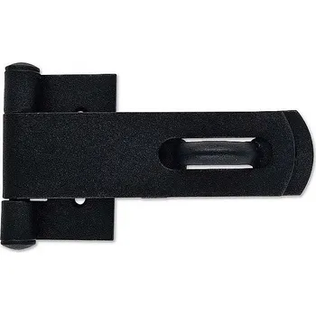 Nábytkové kování Petlice 150mm kloubová černá 21946