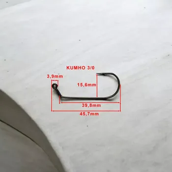 Rybářský háček KUMHO-JIGOVÝ HÁČEK 60° VEL.3/0-10KS