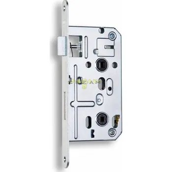 zadlabací zámek K 135 "A" PL 72/80 mm D50 WC ořech 8x8