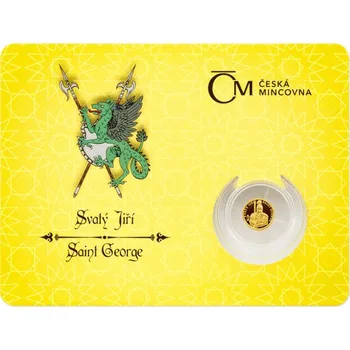 2025 - Zlatá mince Patroni - Svatý Jiří - Proof